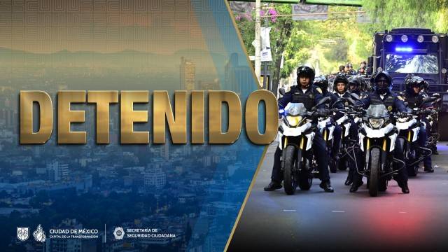SSC detiene a presunto distribuidor de droga en Coyoacán