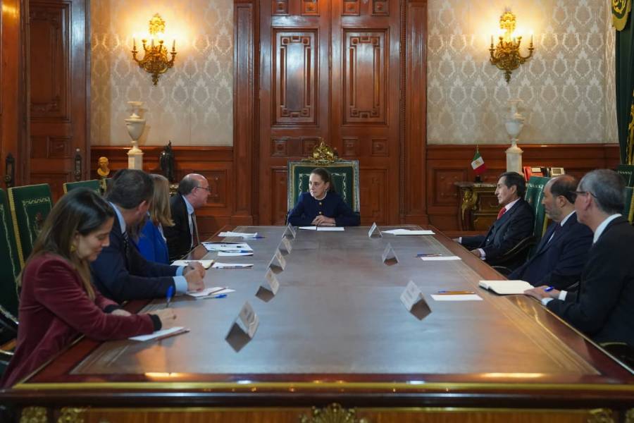 Se re&uacute;ne Sheinbaum con el presidente del BID
