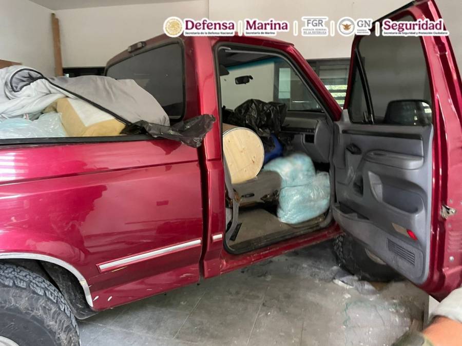 Aseguramiento histórico de más de una tonelada de fentanilo en Sinaloa