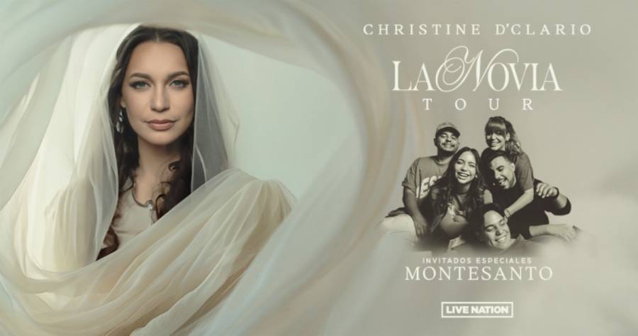 Christine DClario, anuncia por EE.UU gira La Novia