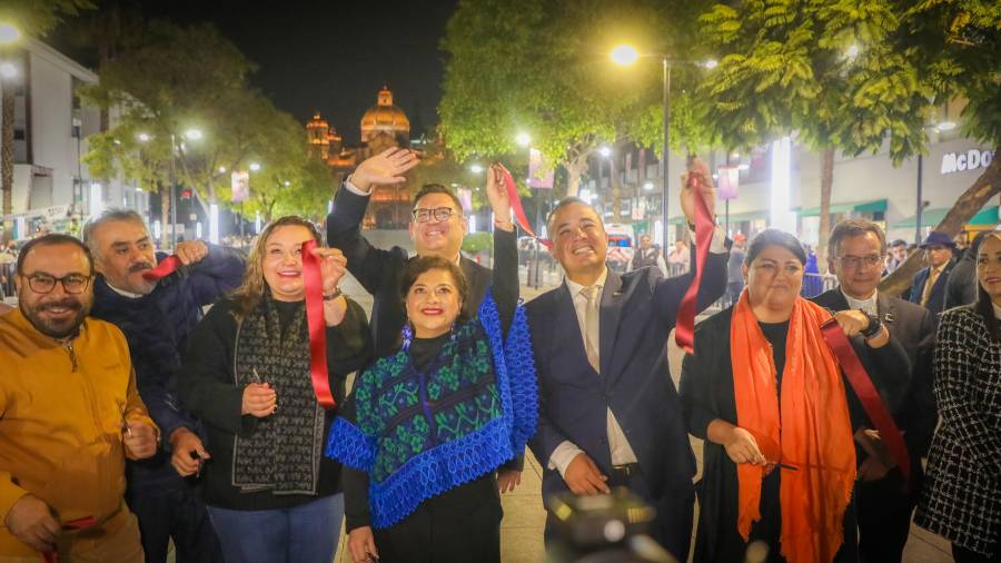 Clara Brugada y Janecarlo Lozano inauguran el primer “Camino de Mujeres Libres y Seguras” en Calzada de Guadalupe