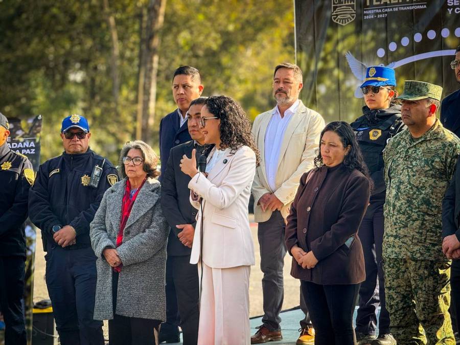 Gaby Osorio presenta programa de seguridad para Tlalpan con acciones concretas y reasignación vehicular