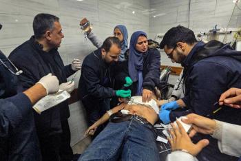La Defensa Civil de Gaza reporta 17 muertos en un bombardeo israel&iacute;
