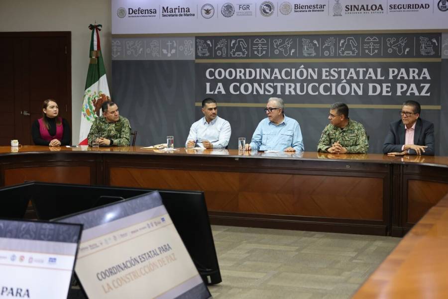 Omar García Harfuch participa en gabinete de Seguridad en Sinaloa