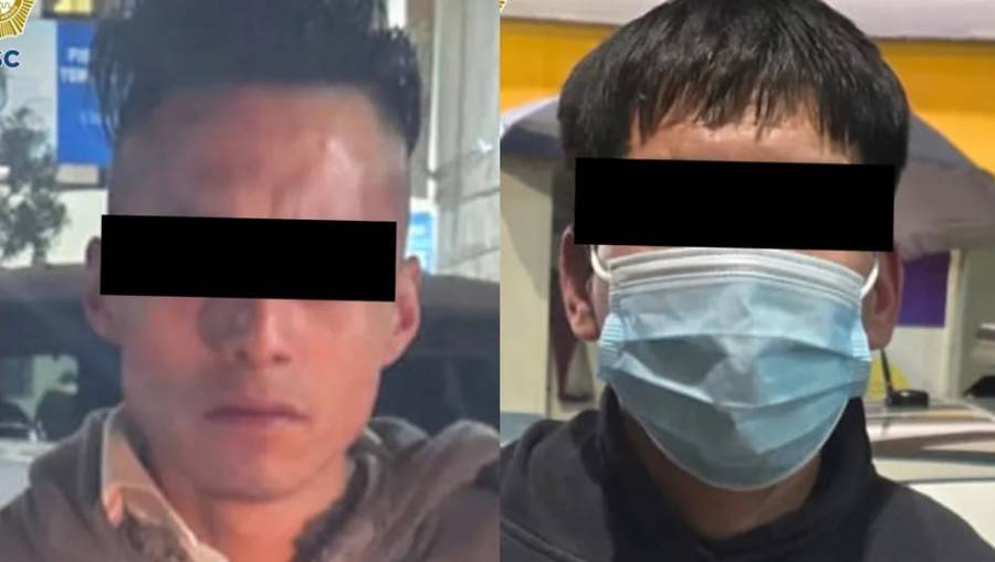 Detienen a dos presuntos asaltantes de automovilistas en el Centro Histórico de CDMX