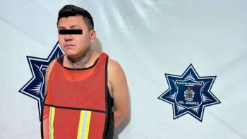 Hombre intenta incendiar casa con mujer e hija adentro en Ciudad Ju&aacute;rez; es detenido por la SSPM