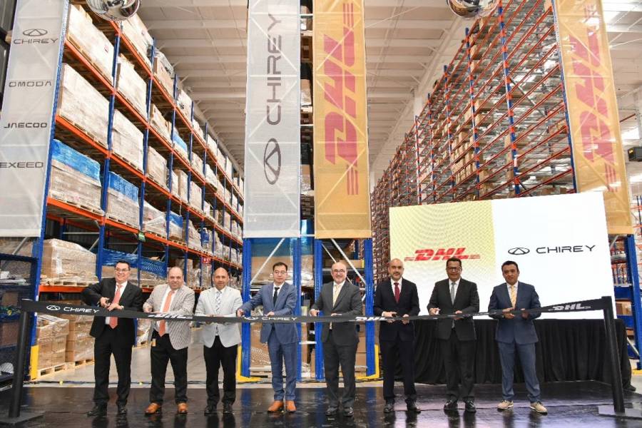 Chirey Motor México y DHL logran un 95% de fill rate en su primer año de colaboración