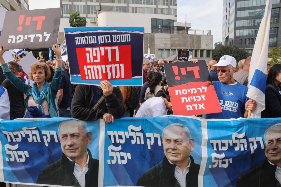 El primer ministro israel&iacute; testifica en su juicio por corrupci&oacute;n