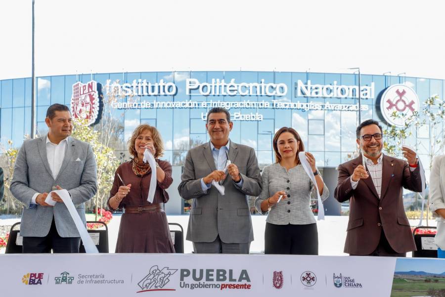 Sergio Salomón inaugura el CIITA en Puebla