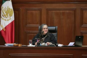 Norma Pi&ntilde;a cr&iacute;tica la reforma judicial y ataques sistem&aacute;ticos del Ejecutivo, en su &uacute;ltimo informe como presidenta de la SCJN