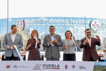 Sergio Salom&oacute;n inaugura el CIITA en Puebla