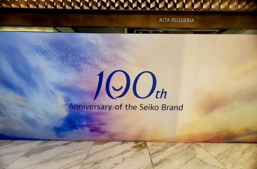 Seiko Celebra 100 A&ntilde;os de Historia