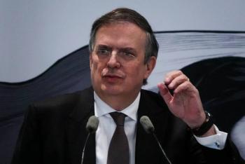 M&eacute;xico rechaza amenazas arancelarias de Trump, afirma Ebrard