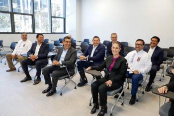 Claudia Sheinbaum presente en la Inauguraci&oacute;n del IPN en Puebla