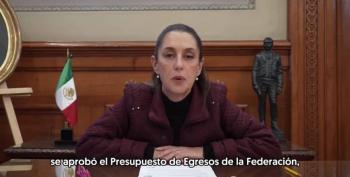 Presidenta celebra Presupuesto 2025