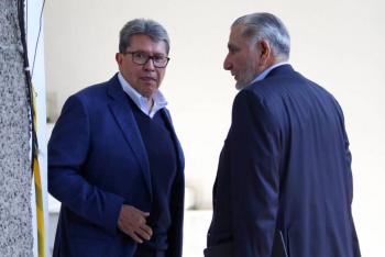 Ricardo Monreal asegura que Ad&aacute;n Augusto L&oacute;pez estaba al tanto del presupuesto del Senado