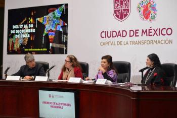 Clara Brugada invita a disfrutar de la Verbena Navide&ntilde;a 2024 en el Z&oacute;calo y las alcald&iacute;as de la CDMX