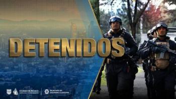 Tras la ejecuci&oacute;n de dos &oacute;rdenes de cateo en la alcald&iacute;a Coyoac&aacute;n, personal de la SSC detuvo a tres mujeres y dos hombres, aseguraron m&aacute;s de un centenar de aparente coca&iacute;na y marihuana