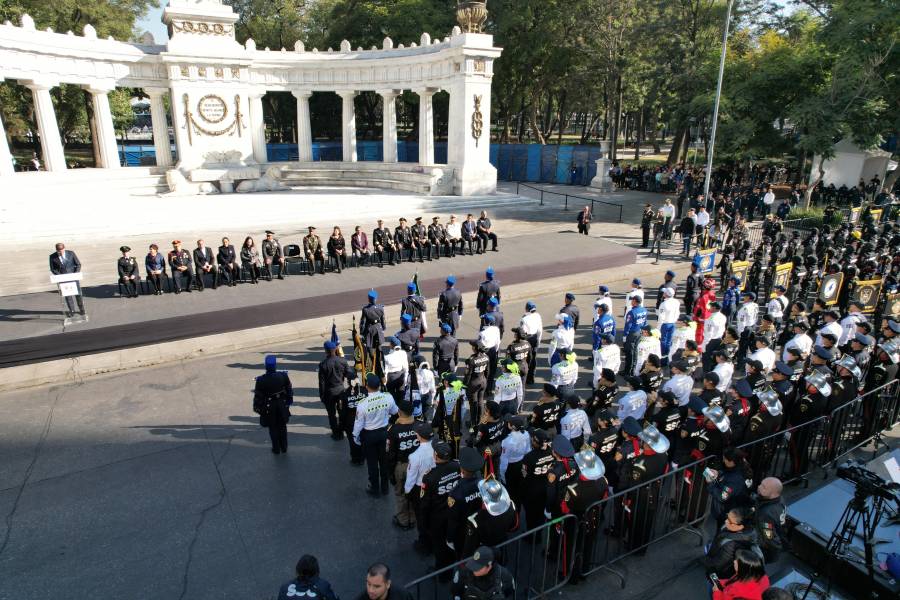 Clara Brugada destaca a la Policía de CDMX como la mejor del país y anuncia nuevo hospital para sus elementos