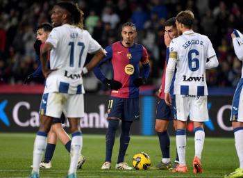 El l&iacute;der Barca cae en casa ante el Legan&eacute;s y es alcanzado por el Atl&eacute;tico