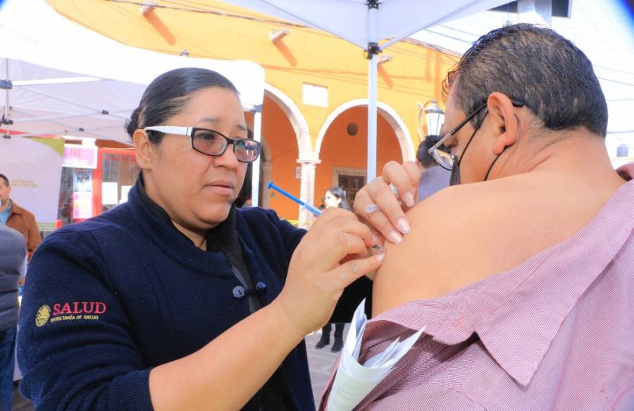 Exitosa jornada de vacunación en Villa de Pozos