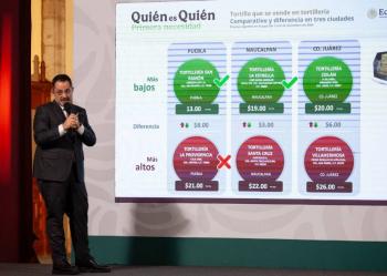 Precios de productos b&aacute;sicos: Disparidades regionales en tortillas y combustibles