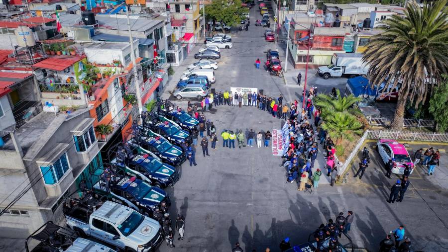 Despliegan operativos en colonias prioritarias de GAM por temporada decembrina