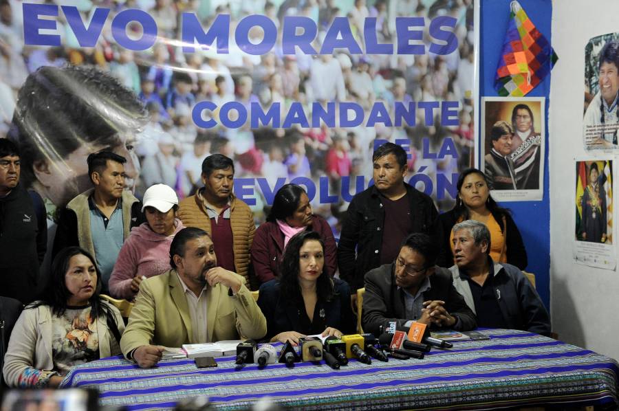 Morales denuncia 