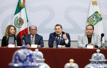 Coordinaci&oacute;n y humanismo para mantener la gobernabilidad y seguridad de Puebla: Alejandro Armenta