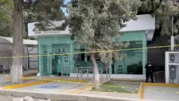 Roban casi un mill&oacute;n de pesos de sucursal del Banco del Bienestar en Puebla
