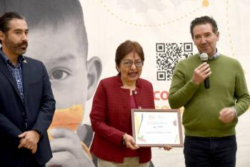 Entrega BUAP 12 mil kilos de arroz y frijol al Banco de Alimentos C&aacute;ritas Puebla