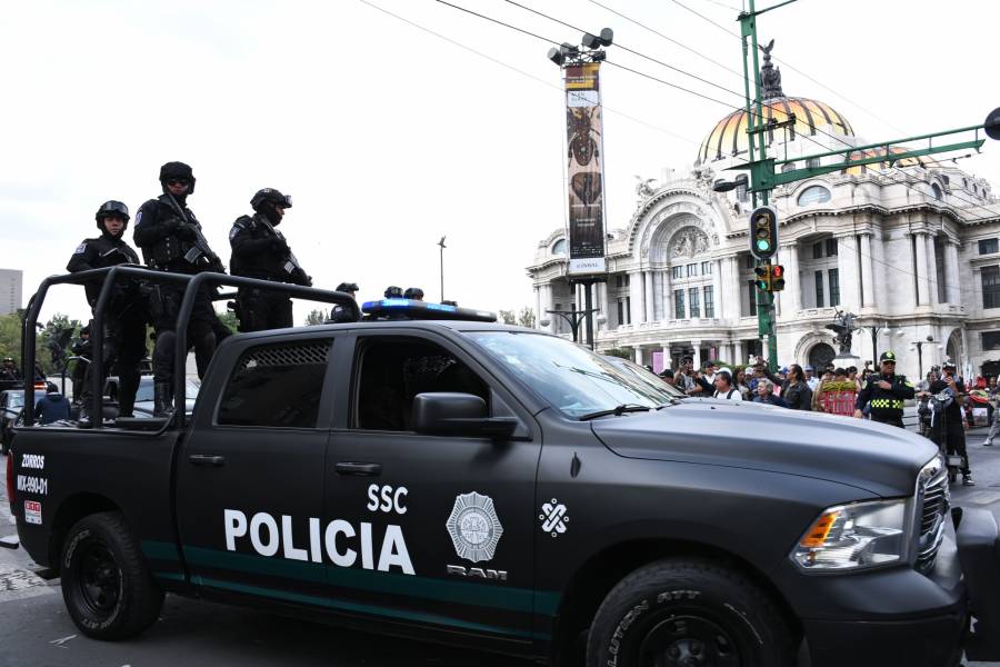 Arranca el operativo “Orden y Seguridad en el Centro Histórico” con más de 600 elementos de seguridad