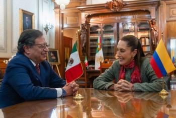 Sheinbaum y Petro impulsan liderazgo femenino en la ONU y la OEA