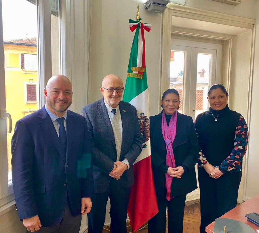 México e Italia celebran 150 años de relaciones diplomáticas
