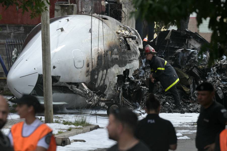 Dos muertos en accidente de jet privado en Argentina