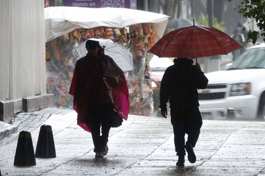 Granizo y lluvias sorprenden a la Ciudad de México este 22 de diciembre