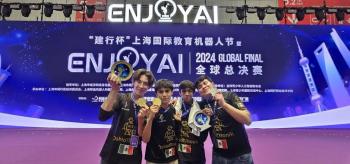 Leoneses triunfan en el Mundial de Rob&oacute;tica Enjoy AI 2024 en Shangh&aacute;i