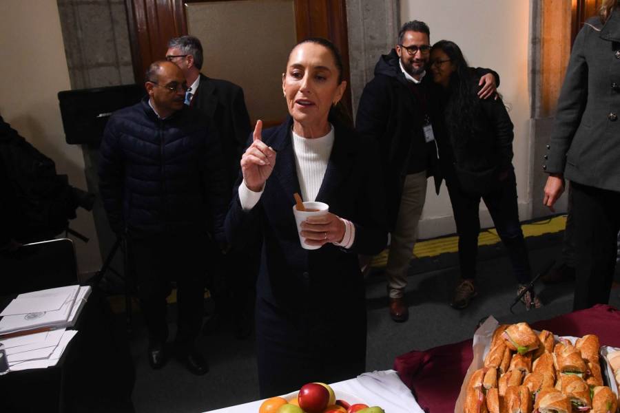 Claudia Sheinbaum organiza convivencia navide&ntilde;a con medios de comunicaci&oacute;n tras conferencia ma&ntilde;anera