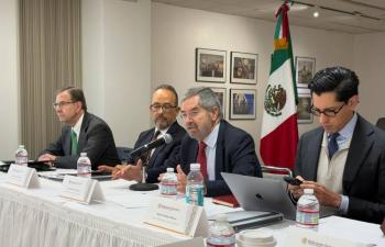 Convoca canciller De la Fuente a la unidad en la defensa de los connacionales en EEUU