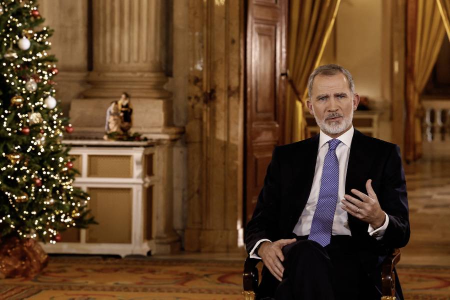 Felipe VI de España recuerda en su mensaje de Navidad a los damnificados de las inundaciones