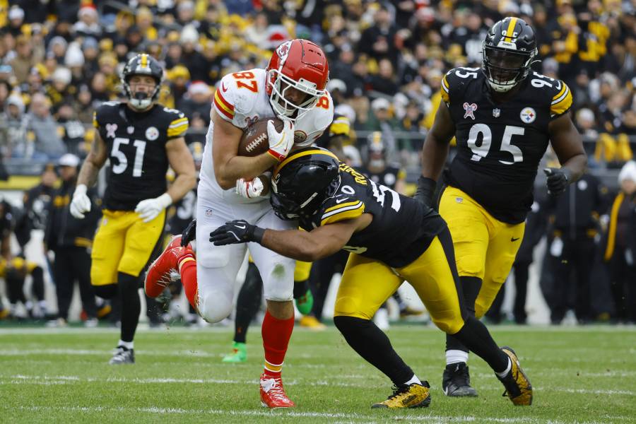 NFL: Chiefs derrotan a Steelers y aseguran el primer lugar en la Conferencia Americana