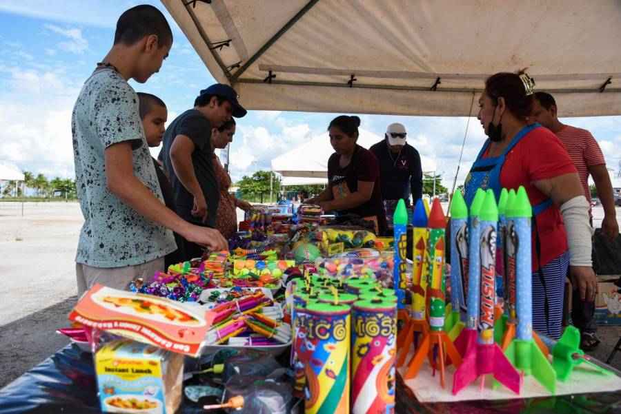 Decomisan pirotecnia prohibida en Operativos de Navidad y Fin de Año
