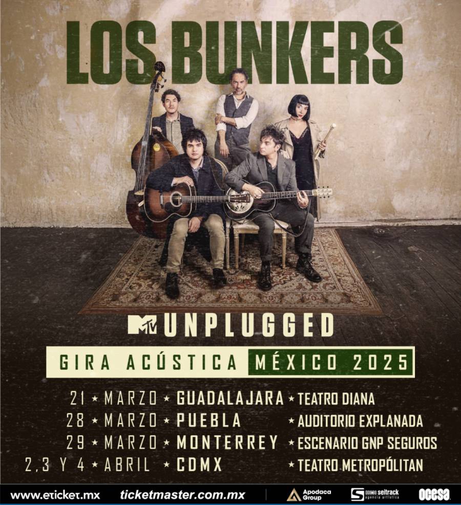 Los Bunkers vuelven a México con su gira acústica