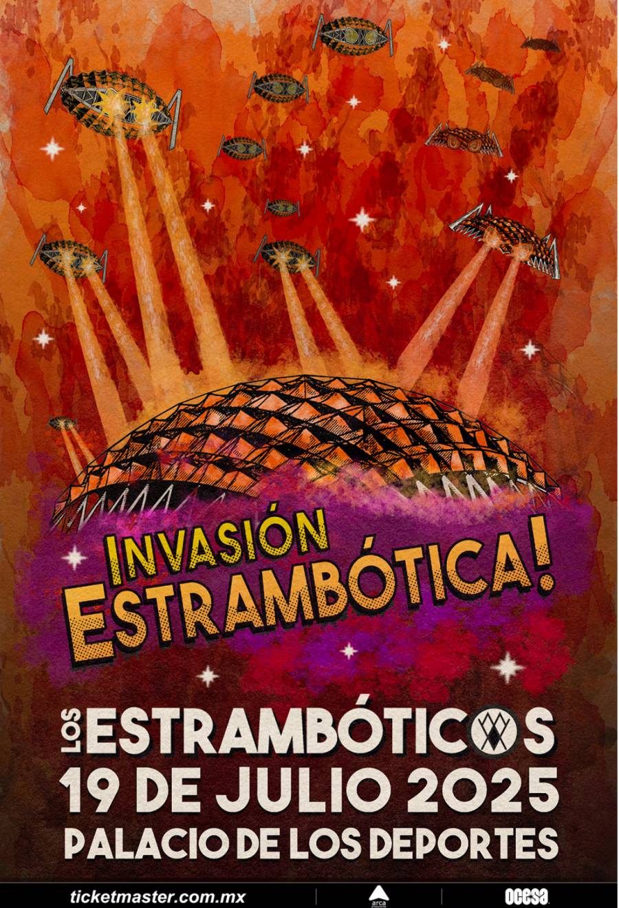 ¡Los Estrambóticos pondrán el Palacio de los Deportes a brincar al ritmo de ska!