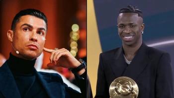 Cristiano Ronaldo considera que Vinicius merec&iacute;a haber ganado el Bal&oacute;n de Oro