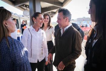 Sheinbaum y Lemus impulsan proyectos estrat&eacute;gicos en Jalisco