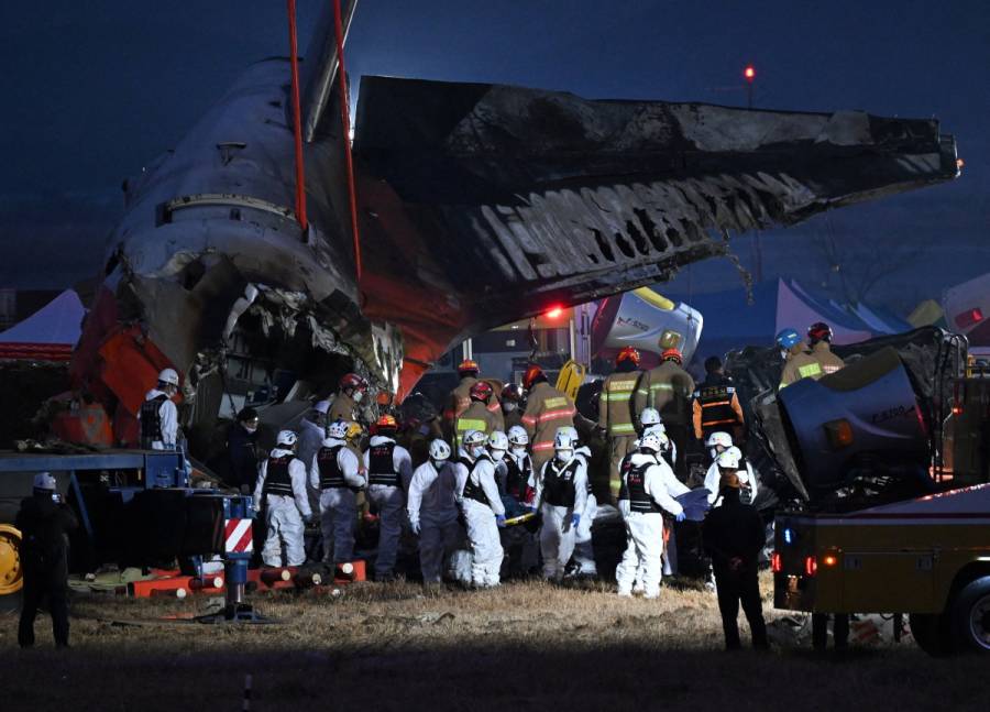 Accidente de avión en Corea del Sur deja 179 muertos y solo dos sobrevivientes