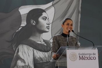 Sheinbaum anuncia construcci&oacute;n de campus del IPN y universidad Rosario Castellanos en Tlaxcala