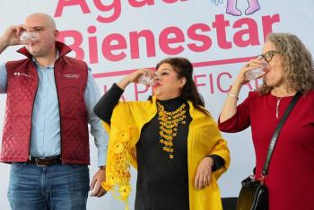 Inaugura Clara Brugada programa Agua Bienestar, que suministrar&aacute; del vital l&iacute;quido a zonas con desabasto y marginaci&oacute;n