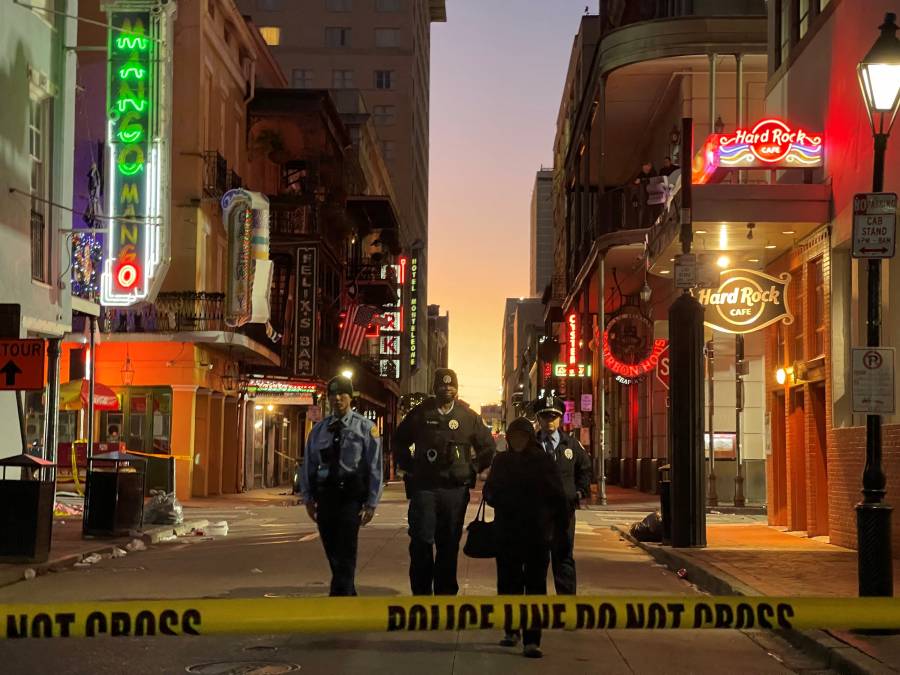 Un vehículo se lanza contra la multitud en Nueva Orleans; 11 muertos y 35 heridos